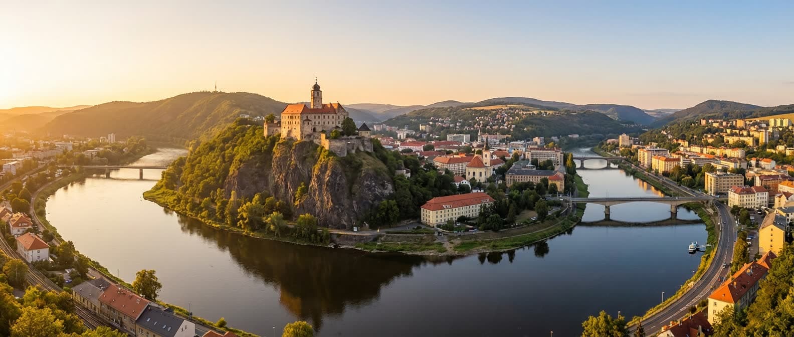 Panorama v Ústí nad Labem – výkup nemovitostí v Ústeckém kraji